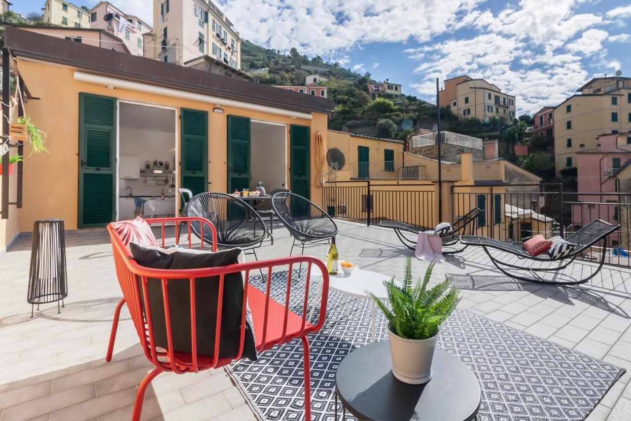 Ca Vivaldi Penthouse 5Terreparco Daire Riomaggiore Dış mekan fotoğraf