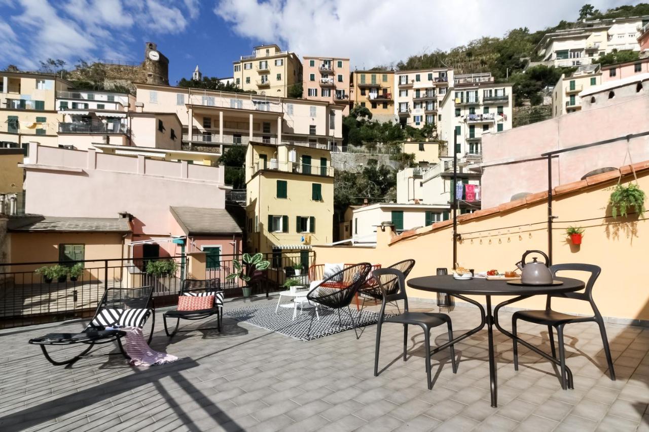 Ca Vivaldi Penthouse 5Terreparco Daire Riomaggiore Dış mekan fotoğraf